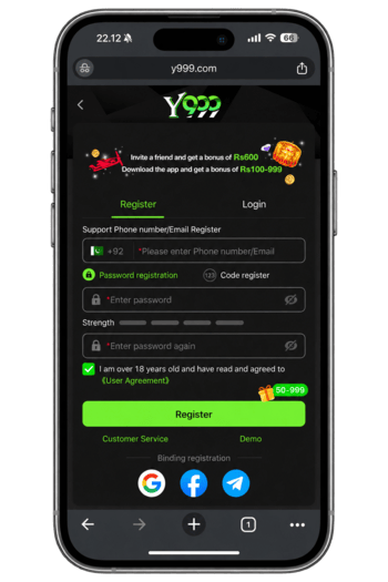 y999 register