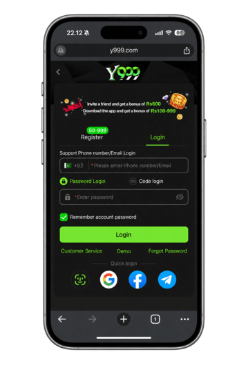 y999 login
